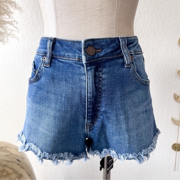 Volcom Pants - VOLCOM Stoney Stretch Micro Fit Mid Rise Denim Shorts